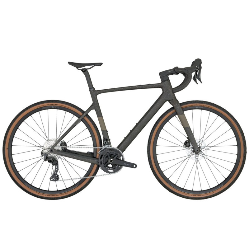 SCOTT ADDICT GRAVEL 40 ALL BLACK