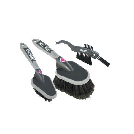 SET 3 BROSSES NETTOYAGE VELO MUC-OFF
