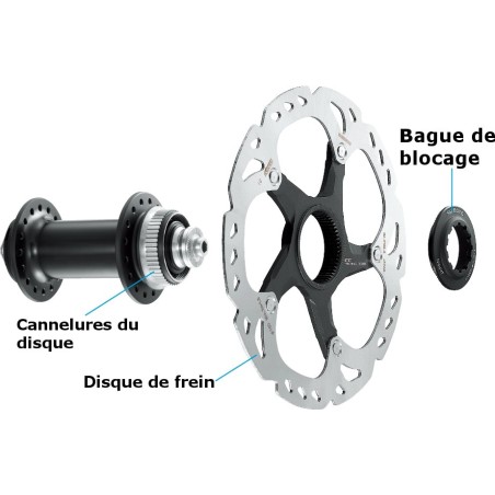 Disque Frein Shimano SM-RT10 160mm Center Lock | VELOPERFO