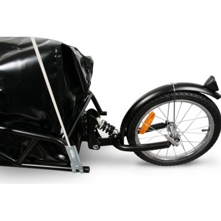 REMORQUE VÉLO MONO ROUE AVEC AMORTISSEUR • ADD ONE 