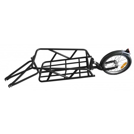 REMORQUE VÉLO MONO ROUE AVEC AMORTISSEUR • ADD ONE 